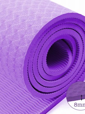 thảm tập yoga TPE 8mm 360s ultra màu tím