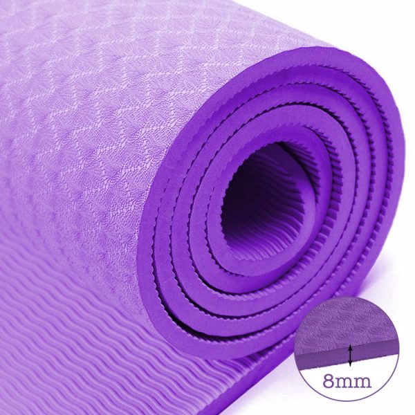 thảm tập yoga TPE 8mm 360s ultra màu tím