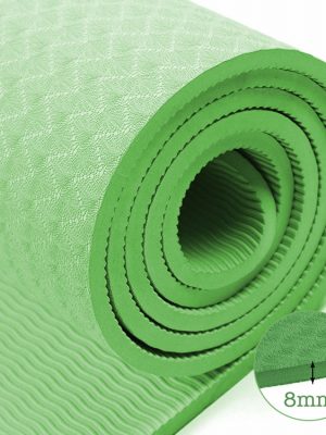 thảm tập yoga TPE 8mm 360s ultra màu xanh lá