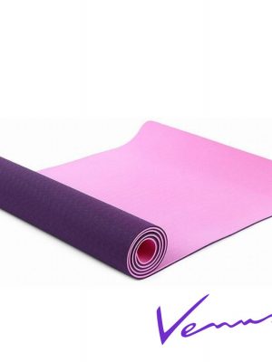 thảm tập yoga tpe 2 lớp 6mm 360s venus tím