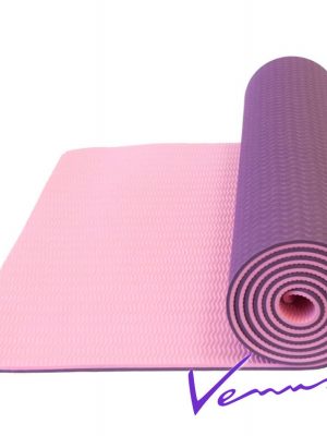 thảm tập yoga tpe 2 lớp 6mm 360s venus tím