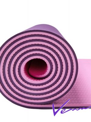 thảm tập yoga tpe 2 lớp 6mm 360s venus tím