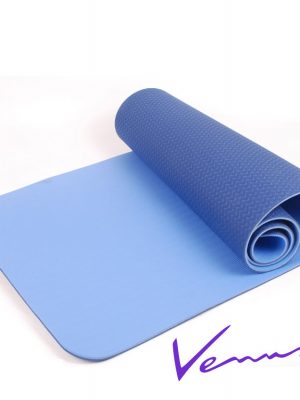 thảm tập yoga tpe 2 lớp 6mm 360s venus xanh dương