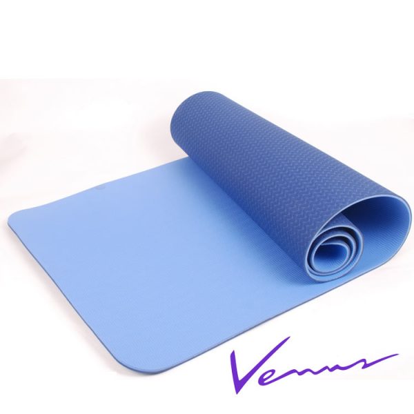 thảm tập yoga tpe 2 lớp 6mm 360s venus xanh dương