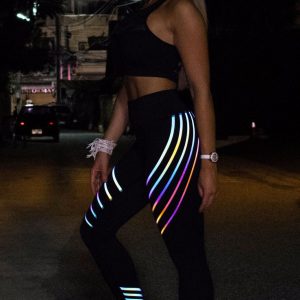 quần legging rainbow đen 360s