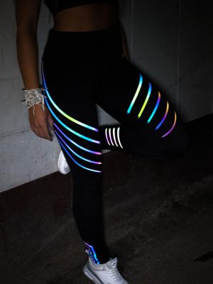 quần legging rainbow đen 360s