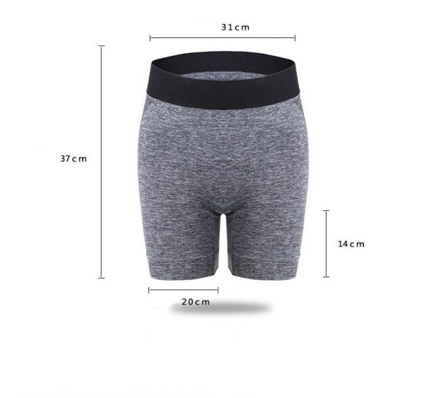 Quần short dệt xám