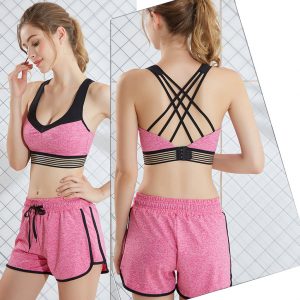áo ngực thể thao super curl hồng