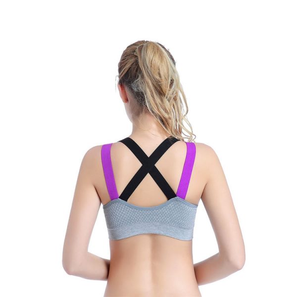 áo ngực thể thao motion xám
