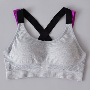 áo ngực thể thao motion xám