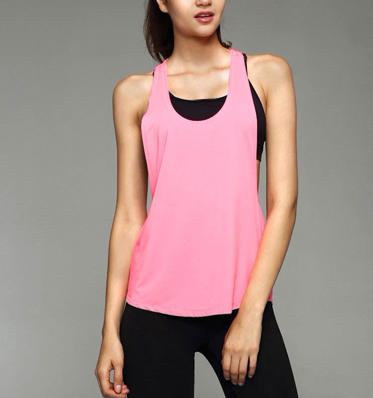 áo tank top gym yoga nữ 360s streacker màu hồng