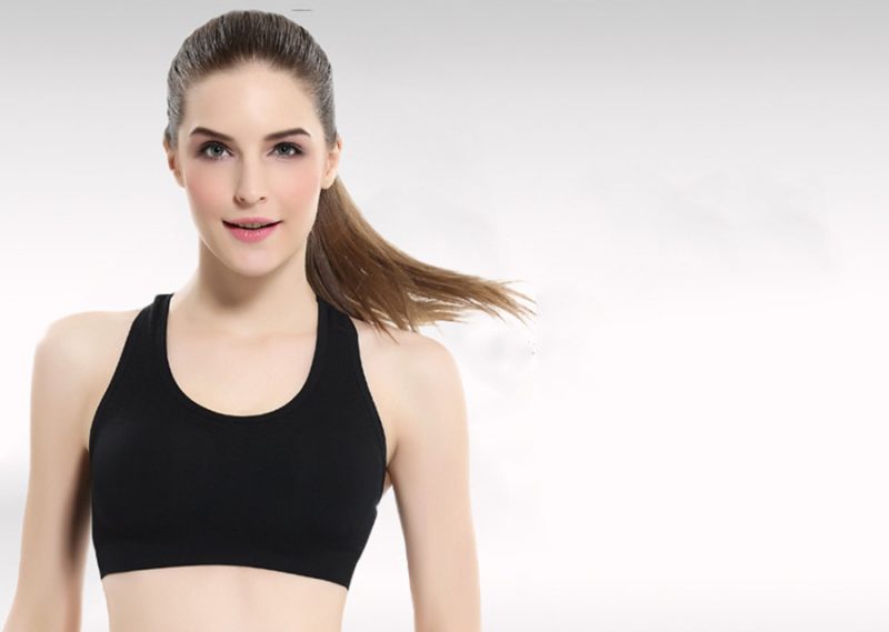 Bra strappy màu đen