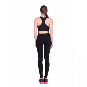legging rise màu đen