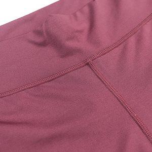 Quần legging lửng grid hồng