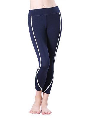 Quần legging lửng shaping xanh đen