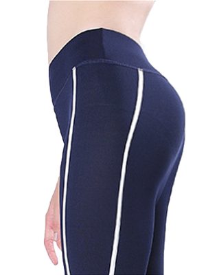 Quần legging lửng shaping xanh đen