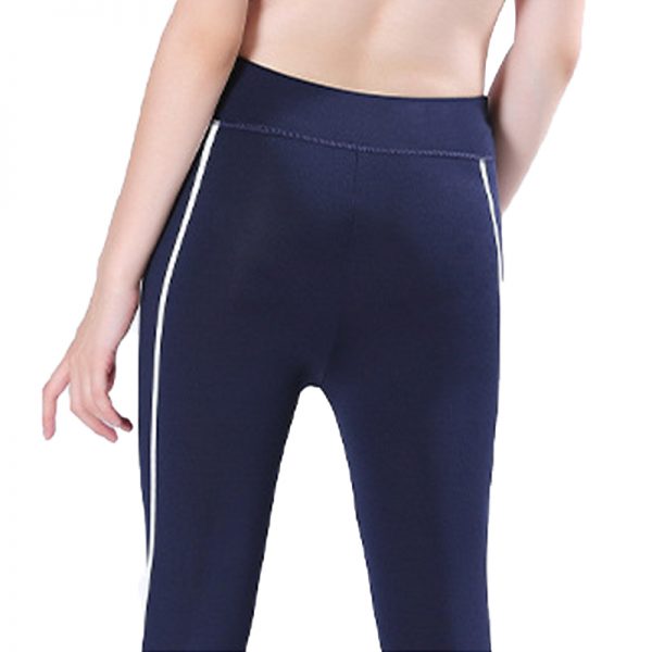 Quần legging lửng shaping xanh đen
