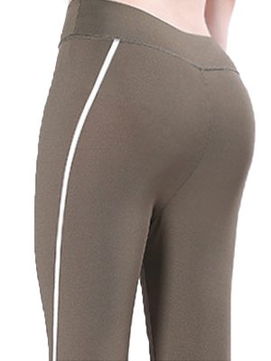 Quần legging lửng shaping xanh rêu