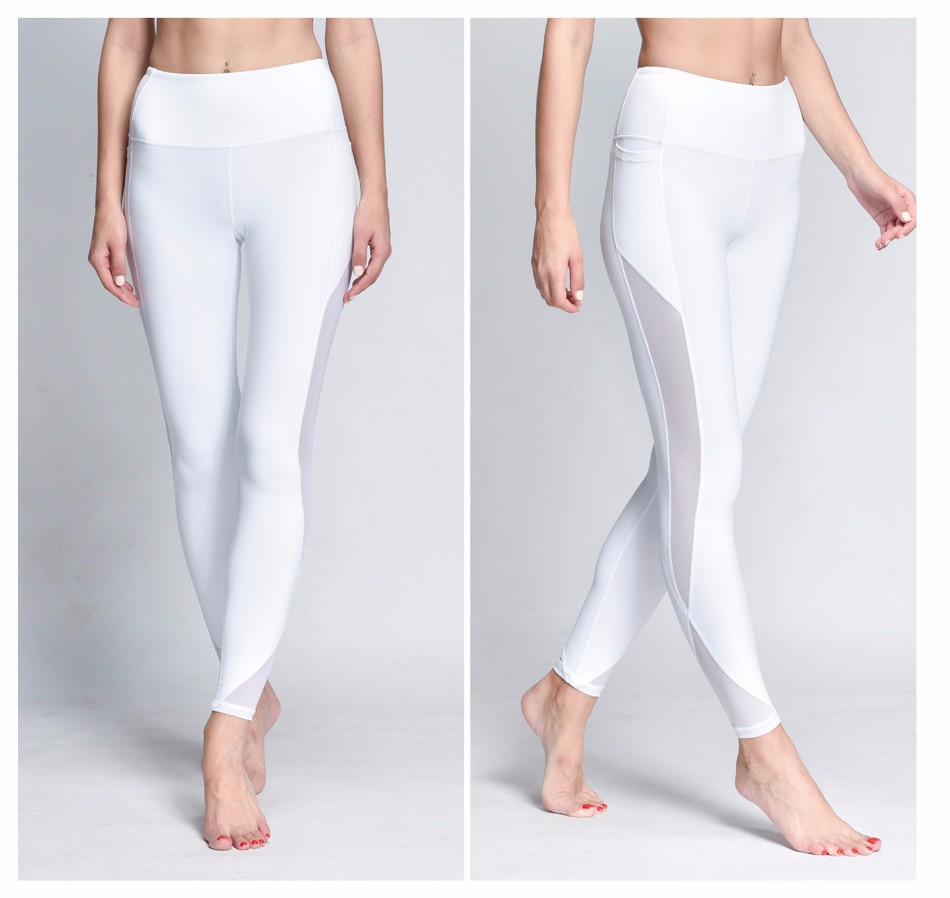 quần legging 360s alpha trắng lưới