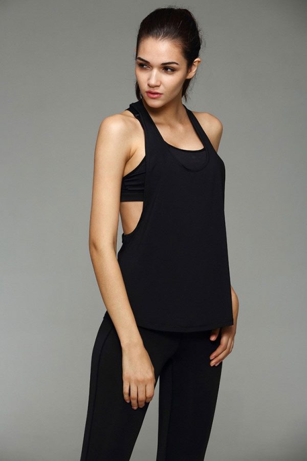 áo tank top thể thao 360s streacker màu đen