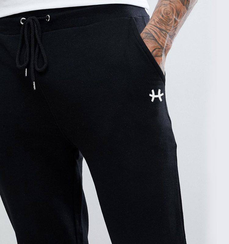 quần jogger nam hummal hyper black màu đen