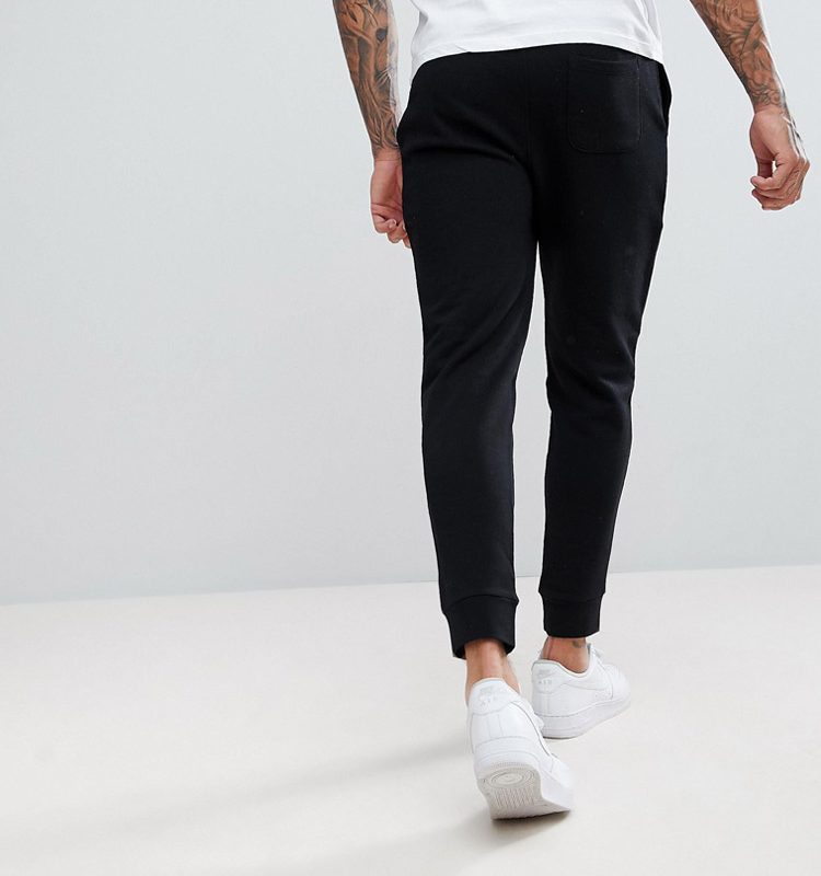 quần jogger nam hummal hyper black màu đen