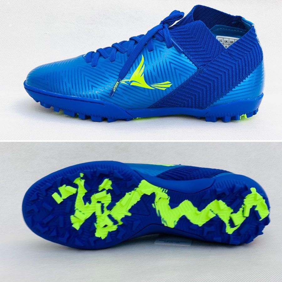 Giày bóng đá nhân tạo mira07 màu xanh dương