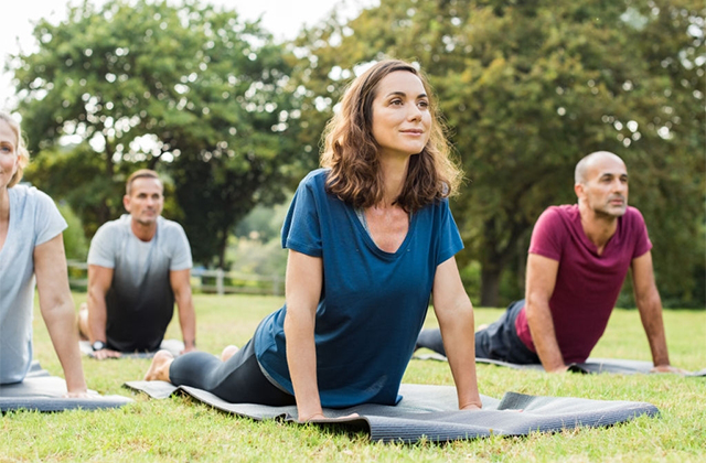 Dân công sở thoát cảnh đau vai gáy nhờ giải pháp yoga