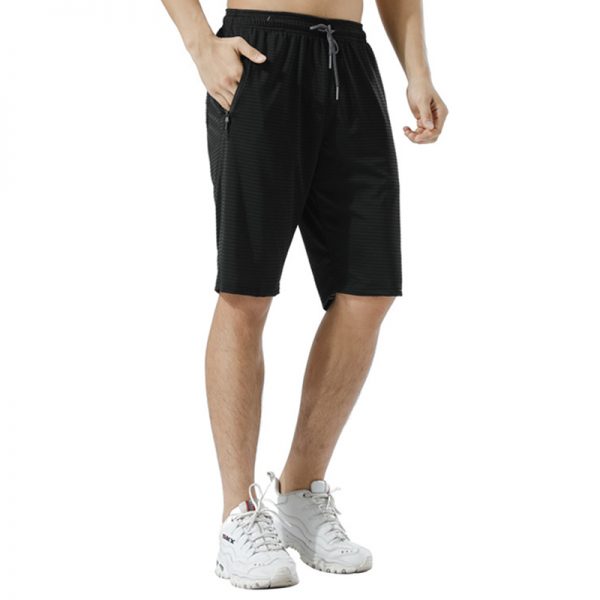 Quần shorts training tập gym e6 màu đen