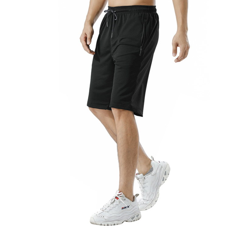 Quần shorts training tập gym e6 màu đen