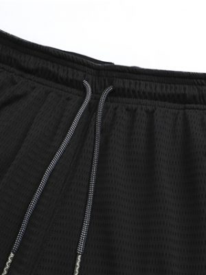 Quần shorts training tập gym e6 màu đen