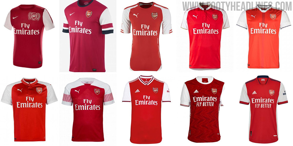 Áo arsenal hé lộ mẫu áo sân nhà mùa giải 22 23