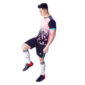 Áo bóng đá không logo Passat màu hồng