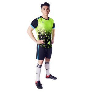 Áo bóng đá không logo Passat màu neon