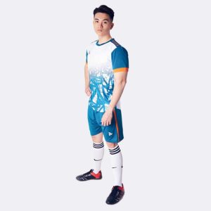 Áo bóng đá không logo Passat màu trắng