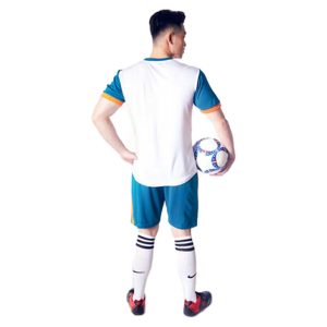 Áo bóng đá không logo Passat màu trắng