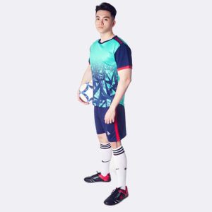Áo bóng đá không logo Passat màu xanh lá