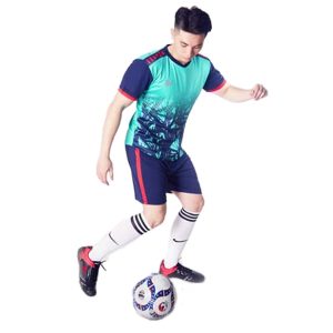 Áo bóng đá không logo Passat màu xanh lá