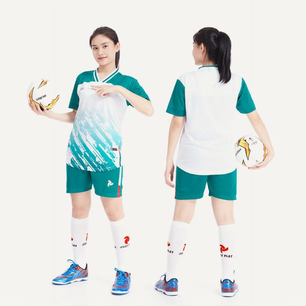 Áo bóng đá không logo Dragon màu trắng