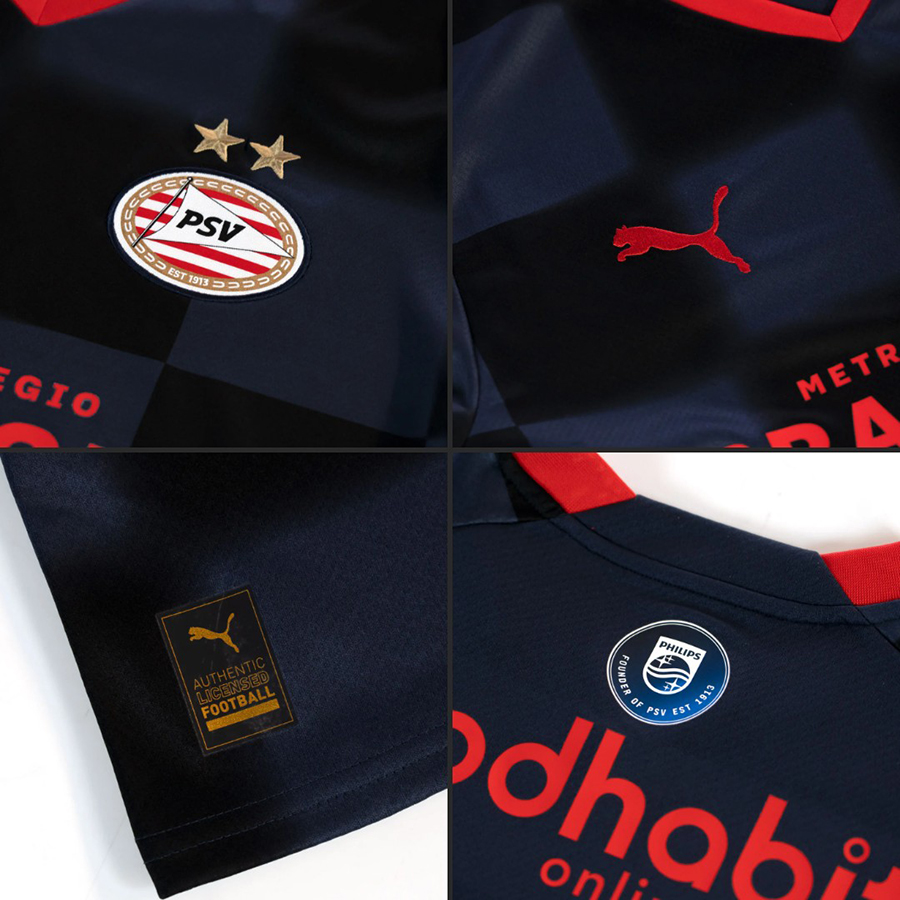 Ra mắt áo bóng đá PSV sân khách