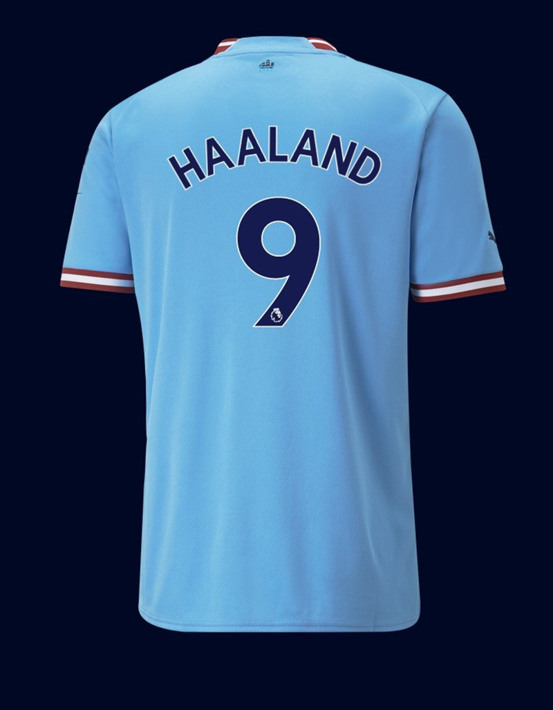 Tin tức Manchester CIty: Haaland chọn áo đấu số 9