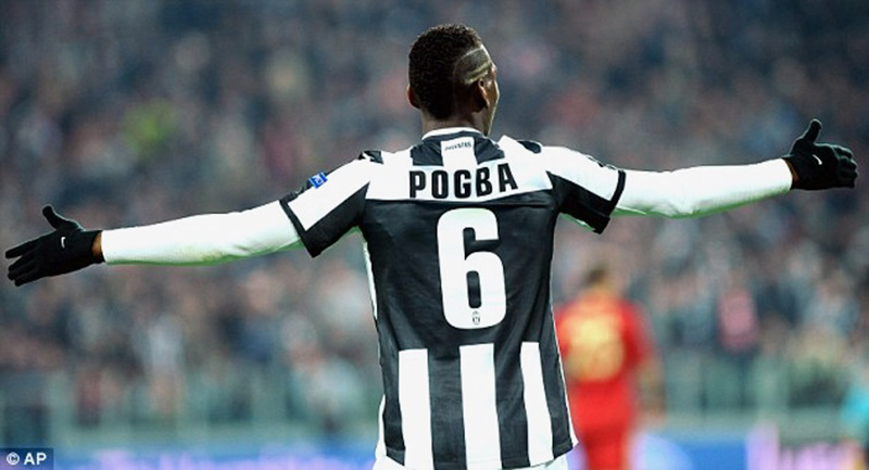 Tin tức từ Juventus: Paul Pogba chọn áo số 10 và Di Maria chọn áo số 22