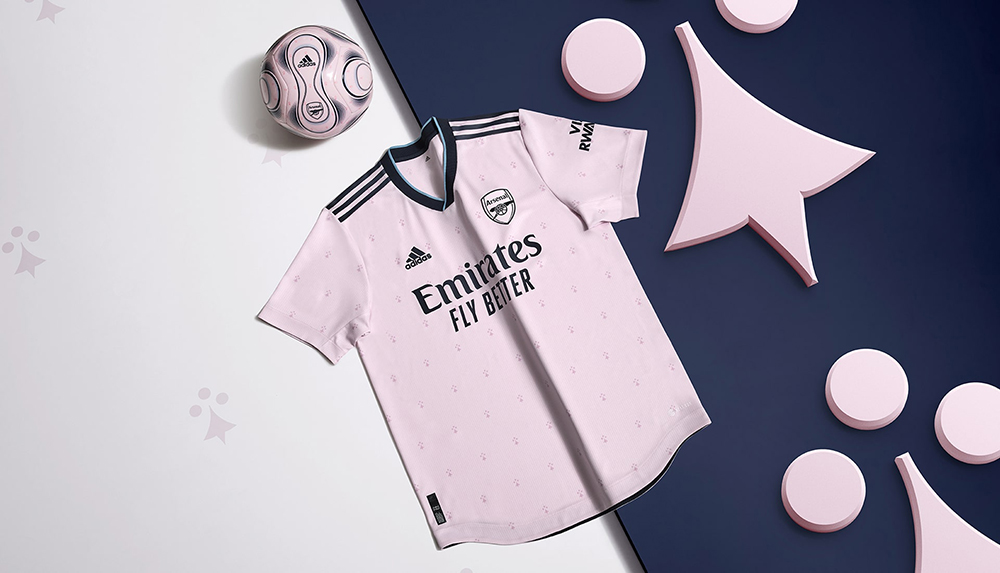 Áo bóng đá Arsenal sân khách mẫu ba