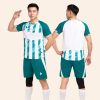 Áo bóng đá không logo passat ii màu trắng công