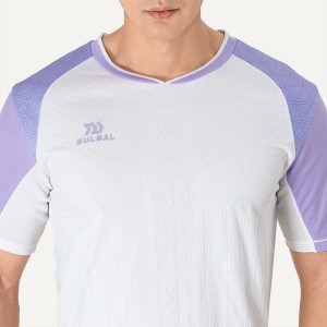 Áo bóng đá không logo belona trắng
