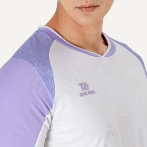 Áo bóng đá không logo belona trắng