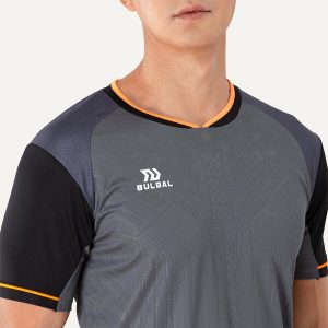 Áo bóng đá không logo belona xám