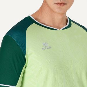 Áo bóng đá không logo belona xanh lá