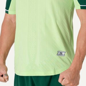 Áo bóng đá không logo belona xanh lá