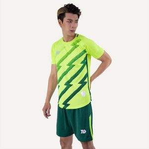 Áo bóng đá không logo Flash màu neon